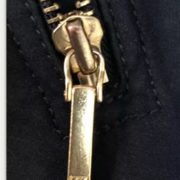 Lauren Ralph Lauren Skirt size 2 Gold Zipper/ Logo LRL pencil straight workwear - Picture 5 of 12